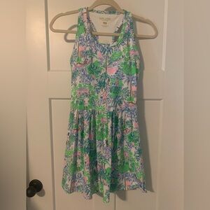 Lilly Pulitzer Green and Pink tennis or pickleball dress size XXS